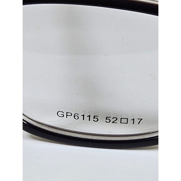 GIANNI PO L & L WOMEN'S EYEGLASSES GP6115 52/17 140 PURPLE/CRY NEW - Picture 7 of 13